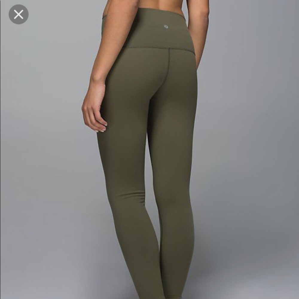Wunder Under- Olive Green Full Length